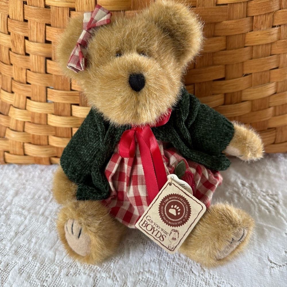 Boyds Bear Gala Applesmith #917441 collectors